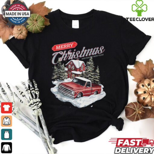 1972 Chevy Truck cherry christmas shirt