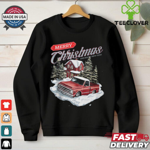 1972 Chevy Truck cherry christmas shirt