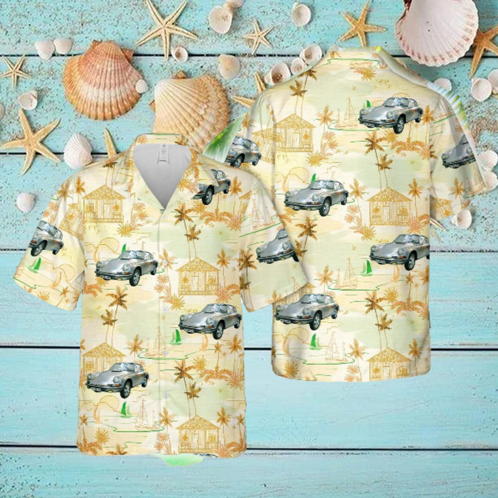 1974 Porsche 911S Hawaiian Shirt 1974 Porsche 911S Hawaiian Shirt