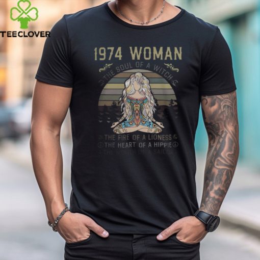 1974 WOMAN AWESOME hoodie, sweater, longsleeve, shirt v-neck, t-shirt