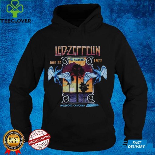 1977 Concert Led Zeppelin T Shirt