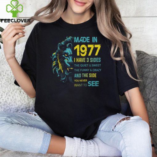 1977 I have 3 sides hoodie, sweater, longsleeve, shirt v-neck, t-shirt