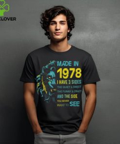 1978 I have 3 sides hoodie, sweater, longsleeve, shirt v-neck, t-shirt