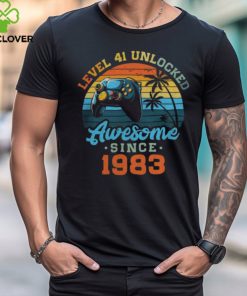 1983 Game level unlocked 2024 shirt
