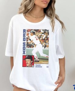 1984 Topps Baseball Wade Boggs Red Sox Shirt