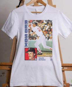 1984 Topps Baseball Wade Boggs Red Sox Shirt