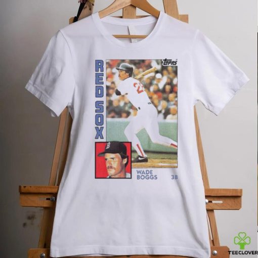 1984 Topps Baseball Wade Boggs Red Sox Shirt