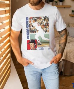 1984 Topps Baseball Wade Boggs Red Sox Shirt
