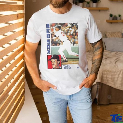 1984 Topps Baseball Wade Boggs Red Sox Shirt
