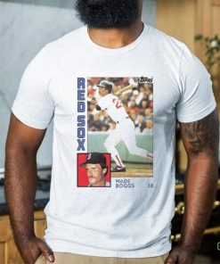 1984 Topps Baseball Wade Boggs Red Sox Shirt