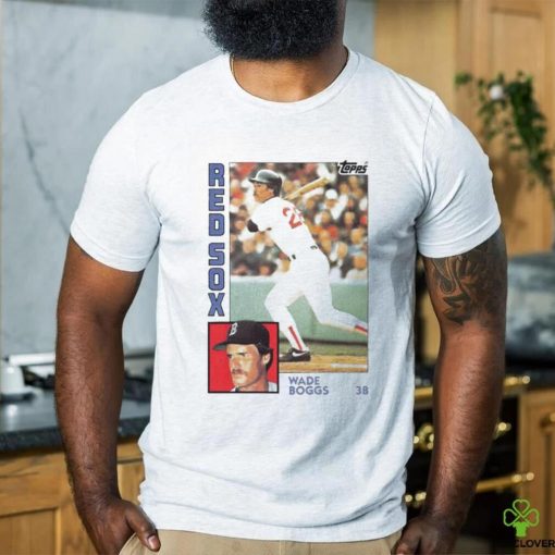 1984 Topps Baseball Wade Boggs Red Sox Shirt
