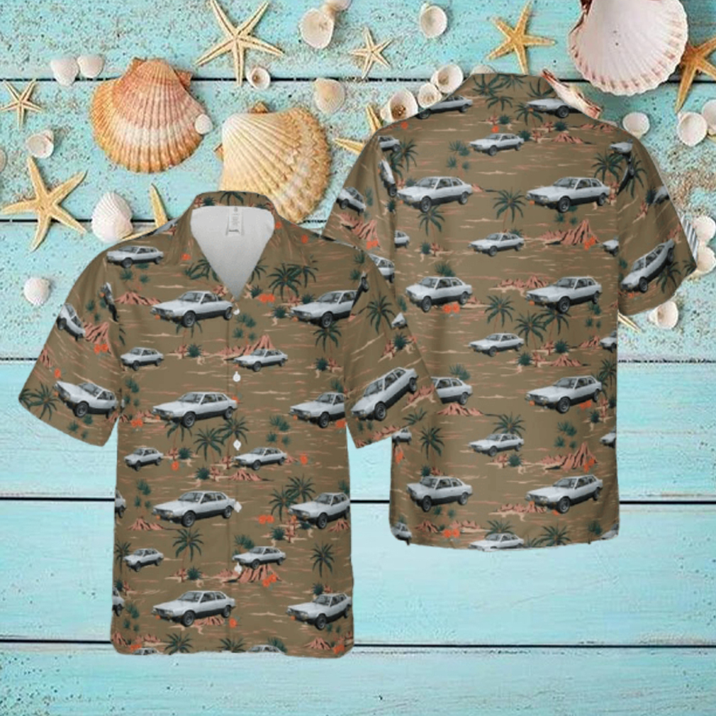 1985 Maserati Biturbo Hawaiian Shirt 1985 Maserati Biturbo Hawaiian Shirt