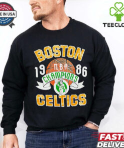 1986 Boston Celtics champions vintage shirt