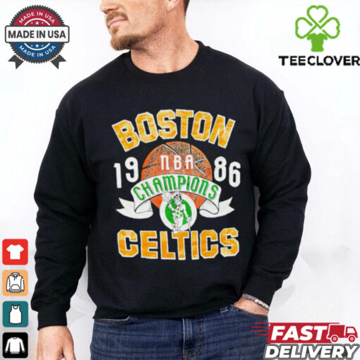 1986 Boston Celtics champions vintage shirt