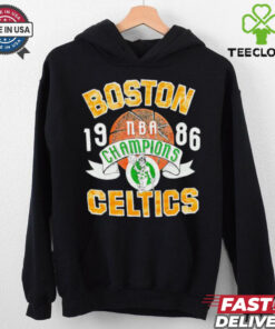 1986 Boston Celtics champions vintage shirt