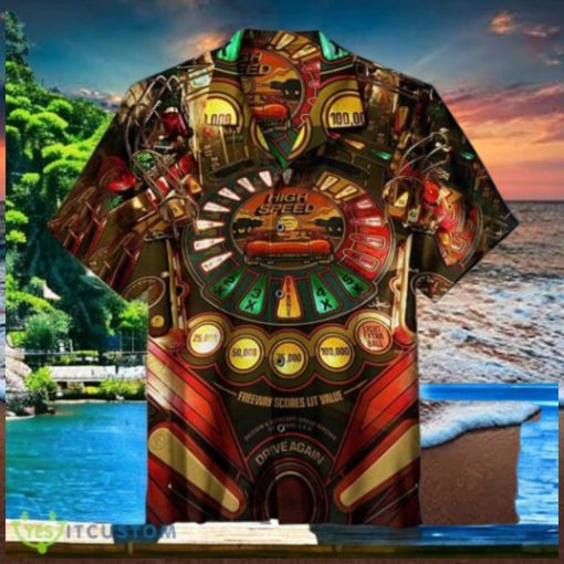 1986 Williams Pinball High Speed Hawaiian Shirt Impressive Gift