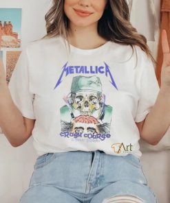 1987 Metallica Crash Course in Brain Surgery Shirt