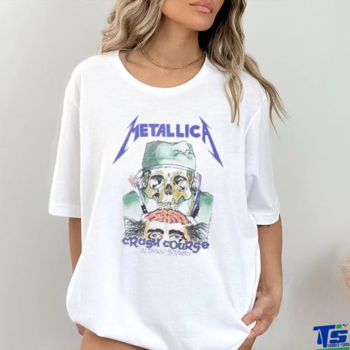 1987 Metallica Crash Course in Brain Surgery Shirt