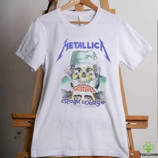 1987 Metallica Crash Course in Brain Surgery Shirt