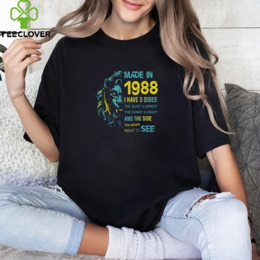 1988 I have 3 sides hoodie, sweater, longsleeve, shirt v-neck, t-shirt