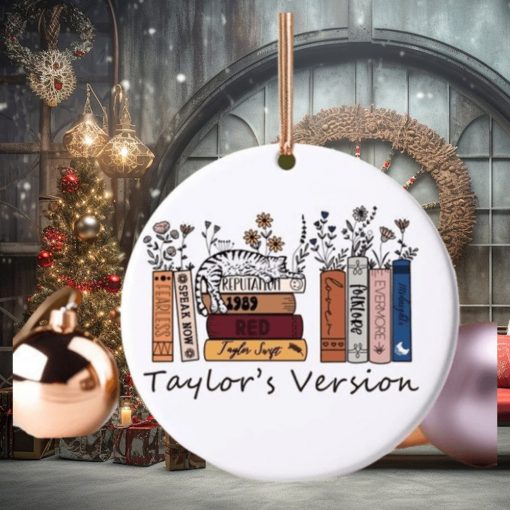 1989 Taylor’s Version Fan Gifts Taylor Swift 2023 Christmas For Fans Ornament