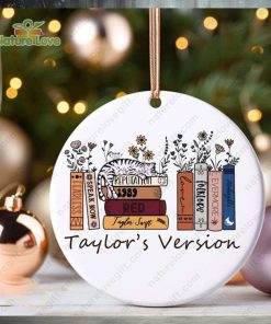 1989 Taylors Version Taylor Swift Christmas Ornament Gift for Fan
