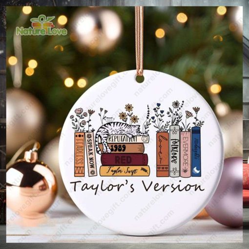 1989 Taylors Version Taylor Swift Christmas Ornament Gift for Fan