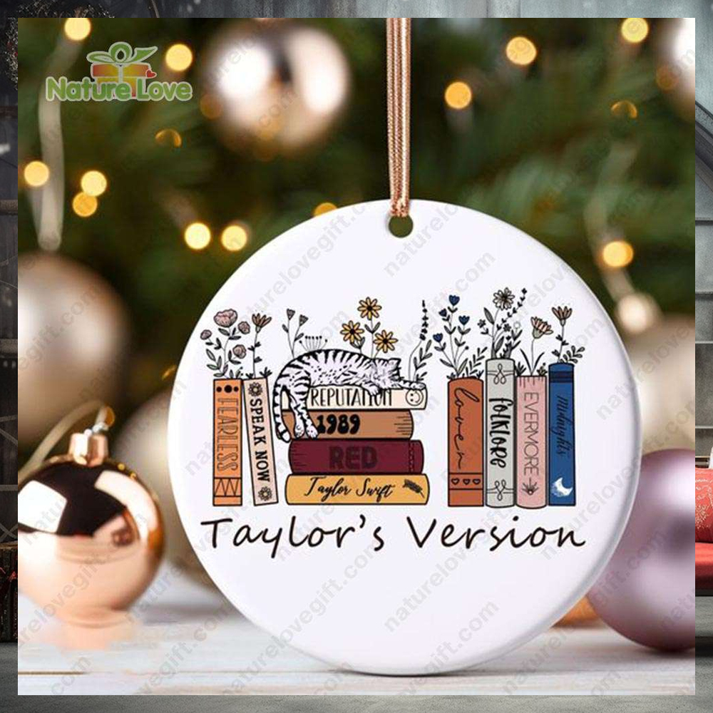 1989 Taylors Version Taylor Swift Christmas Ornament Gift for Fan 1989 Taylors Version Taylor Swift Christmas Ornament Gift for Fan