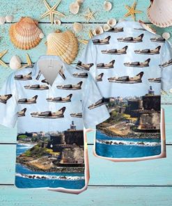 198th Tactical Fighter Squadron A 7d Corsair Ii Modern Design Hawaiian Shirt