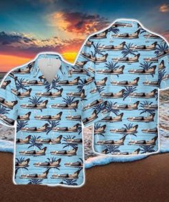 198th Tactical Fighter Squadron A_7D Corsair II Hawaiian Shirt