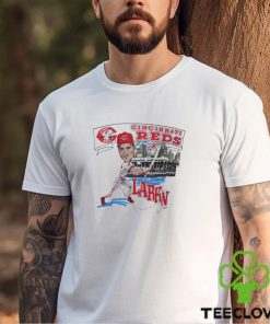 1990 Barry Larkin T Shirt Vintage Cincinnati Reds Baseball Caricature Cartoon 90S Sweatshirt T Shirt