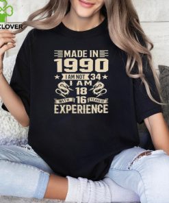 1990 Limied Edition Experience shirt