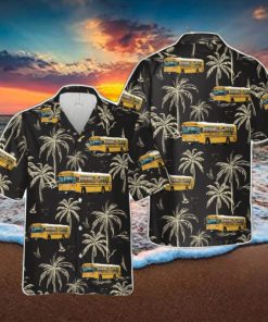 1990s Blue Bird TC2000 RE In Australia 3D Printed Aloha Hawaiian Shirt