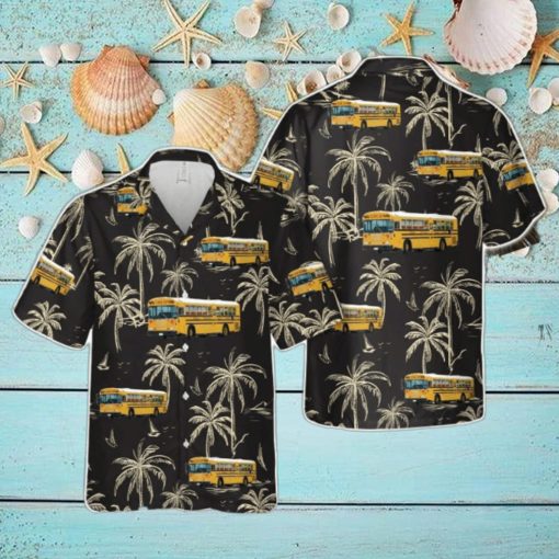 1990s Blue Bird TC2000 RE In Australia 3D Printed Aloha Hawaiian Shirt