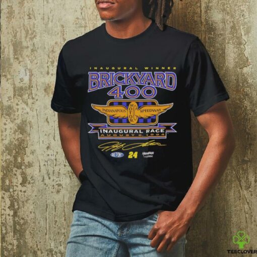1994 Brickyard 400 Jeff Gordon inaugural winner signature shirt