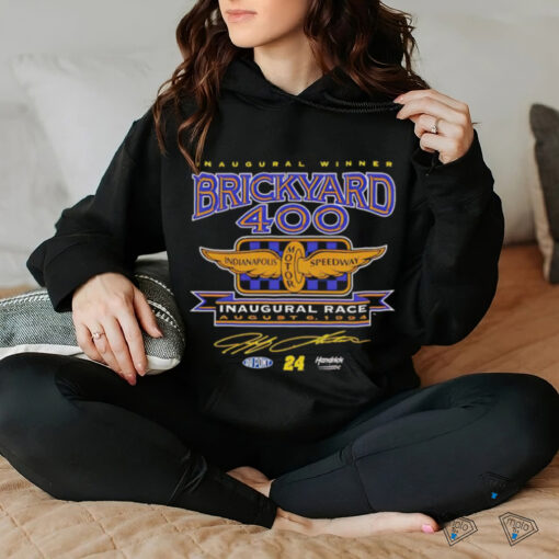 1994 Brickyard 400 Jeff Gordon inaugural winner signature shirt