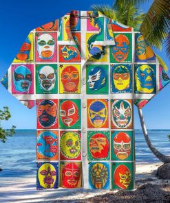 1995 Masked Wrestler Retro Hawaiian Shirt – Thoughtful Personalized Gift For The Whole Family