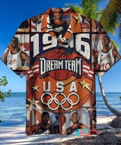 1996 American NBA Dream Team Hawaiian Shirt