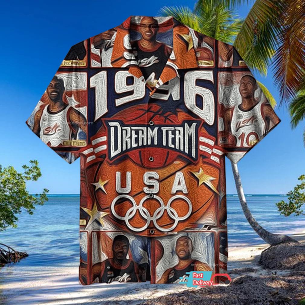 1996 American NBA Dream Team Hawaiian Shirt 1996 American NBA Dream Team Hawaiian Shirt
