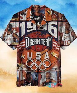 1996 American NBA Dream Team Hawaiian Shirt