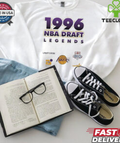 1996 NBA draft legends uniform los angeles Lakers shirt