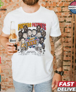 1997 Vts Packers Patriot NFL Cartoon Tshirt