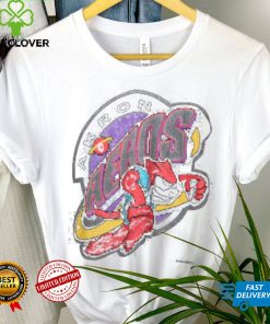 1997 vintage akron aeros collage basketball mascot graphic tee