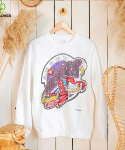 1997 vintage akron aeros collage basketball mascot graphic tee