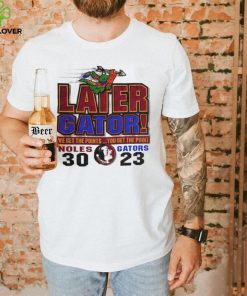 1999 Florida State Seminoles vs Florida Gators later Gator we get the points you get the point shirt 2 1999 Florida State Seminoles vs Florida Gators later Gator we get the points you get the point shirt
