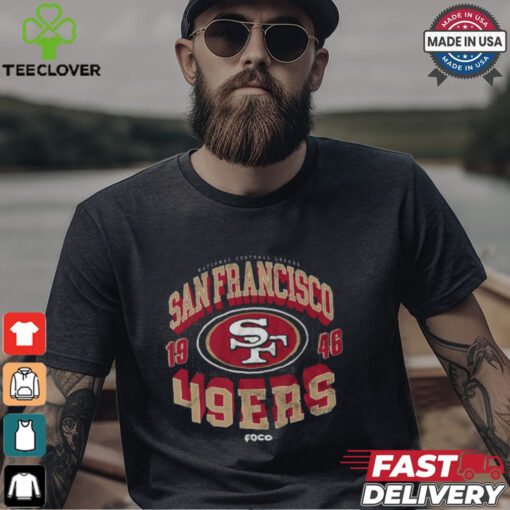 San Francisco 49ers Field Arched Wordmark T Shirt