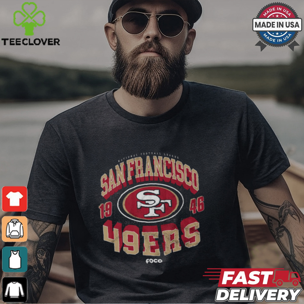 San Francisco 49ers Field Arched Wordmark T Shirt San Francisco 49ers Field Arched Wordmark T Shirt