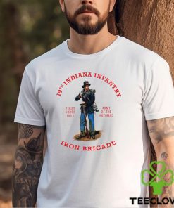 19th Indiana Infantry Iron Brigade retro shirt