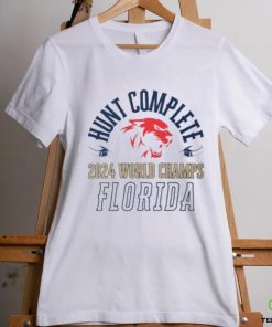 Hunt Complete 2024 World Champs Florida Panthers Vintage T Shirt