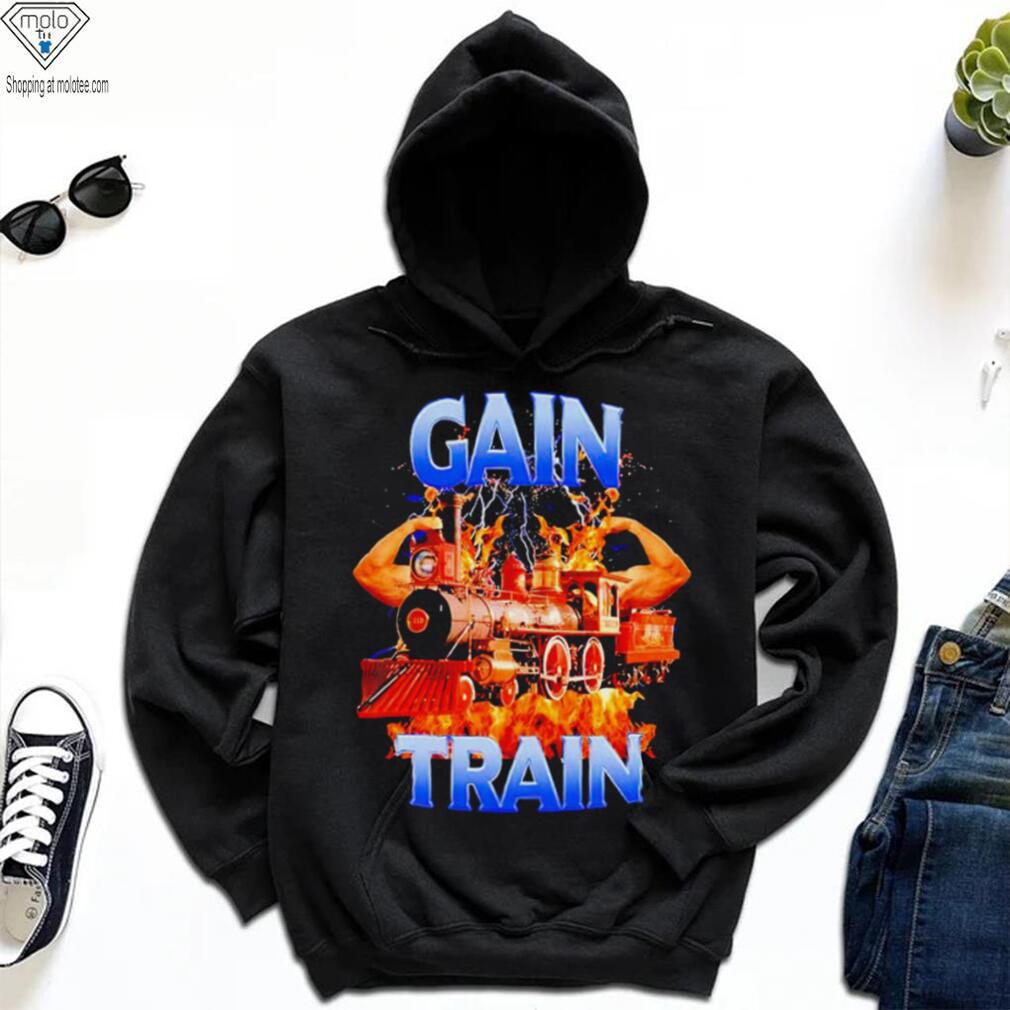Gain train retro shirt Gain train retro shirt